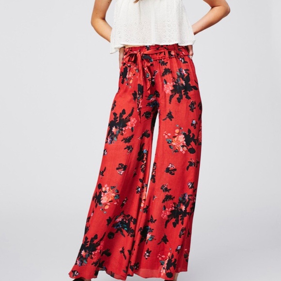 NWOT Free People One Large Moonlight Garden Pants - Picture 11 of 12